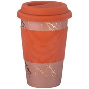 Кружка lefard кофемания с сил. крышкой, 380 мл