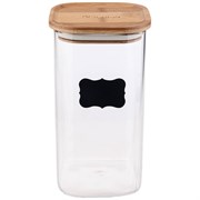 Емкость для пищевых продуктов agness "Native" 10.6*10.6*20.2 см , 1400 мл