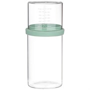 Емкость для пищевых продуктов agness 1000 мл 10,5*10,5*22,5 см