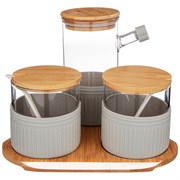 Набор из 3-х емкостей для пищевых продуктов 16.5*22*20.5 см