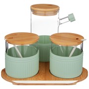 Набор из 3-х емкостей для пищевых продуктов 16.5*22*20.5 см