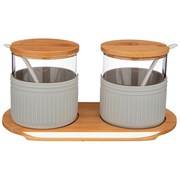 Набор из 2-х емкостей для пищевых продуктов 22*11*11 см