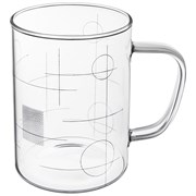 Кружка 450 мл d=8 см d=11.5 см (с ручкой) h=10.5 см