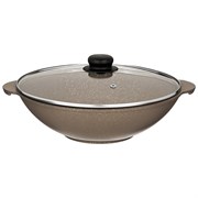 Сковорода вок agness "Экселент" D=28 см