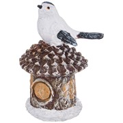 Фигурка декоративная "Птичка на домике " H=14 см