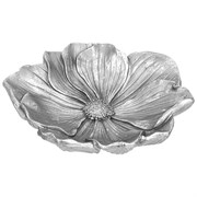 Изделие декоратинове "Цветок", цвет: сталь, 30*32*7 см