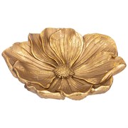 Изделие декоратинове "Цветок", цвет: бронза, 30*32*7 см