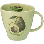 Кружка bronco "Avocado" 375 мл зелёная