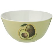 Салатник bronco "Avocado" 300 мл 12*6 см зелёный
