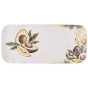 Блюдо прямоугольное bronco "Avocado" 22*10,5*1,5 см