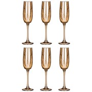 Набор из 6-ти бокалов "Revolution", мед, 175 мл