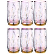 Набор из 6-ти стаканов "Revolution", лиловая дымка, 330 мл