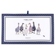 Полотенце "Family farm",40х70 см , 100% хлопок,белый,твил,