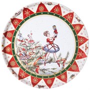 Поднос сервировочный agness ""щелкунчик" " 33*2,1 см