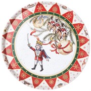 Поднос сервировочный agness "Щелкунчик" 33*2,1 см