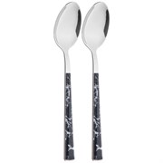 Набор чайных ложек, 2 шт без упак. L= 18 см мал. уп. = 12 шт