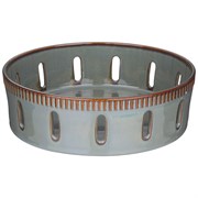 Ваза сервировочная bronco "Soul kitchen" 20*6,5 см синяя