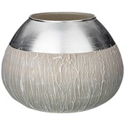 Ваза "Fidelis  gemma silver"  D=20 выстота 15 см