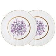 Набор тарелок закусочных lefard "Lilac" 2  шт 20,5 см
