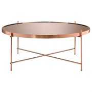 Стол Josen, D84,8 см, розовый/медный
