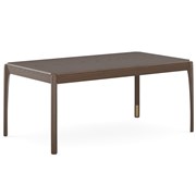 Стол кофейный Aska, 50х90 см, орех