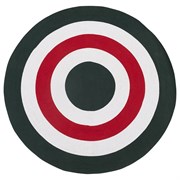 Ковер из хлопка Target темно-зеленого цвета из коллекции Ethnic, D150 см