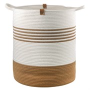 Корзина для хранения Thea D40х50 см, бежевая/горчичная