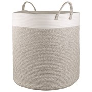Корзина для хранения Iben, D50х54 см, кремовая/светло-бежевая
