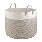 Корзина для хранения Ulrik, D48х35 см, кремовая/светло-бежевая