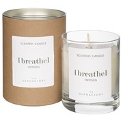 Свеча ароматическая The Olphactory, Breathe, Кислород (новая), 40 ч