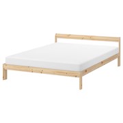 Кровать каркасная NEIDEN IKEA FULL-2, сосна, 139x195 БЕЗ ЛАМЕЛЕЙ