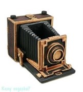 Подставка для ручек "Фотоаппарат", 14x11x10 см