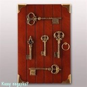 Ключница "Старые ключи", 30х20x6 см