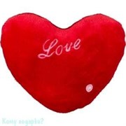 Подушка декоративная сердце "Love", 30х26х10 см, 002
