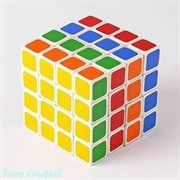 Кубик Рубик 4х4, пластик, 6х6 см