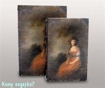 Набор из 2-х шкатулок-фолиантов