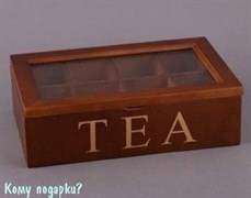 Шкатулка для чая, 28x18x8 см