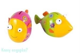 Копилка "Рыбка", 14х10х12 см