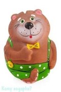 Копилка "Кот", 11,5х13,5х15 см