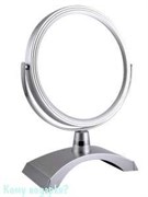 Зеркало настольное "Silver", двухстороннее, 18 см.