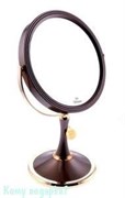 Зеркало настольное "Bronze&Gold", двухстороннее, 18 см.