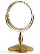 Настольное двухстороннее зеркало "Gold", 15 см.