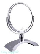 Настольное зеркало"Silver", двухстороннее, 15 см.