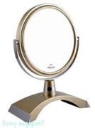 Зеркало настольное "Gold&Silver", двухстороннее, 15 см.