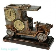 Часы-термометр "Автомобиль" настольные, 26x20x10 см
