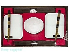 Подарочный набор для суши на 2 персоны, белый