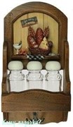 Коллаж-набор для специй "Французская сдоба" (1 крючок)