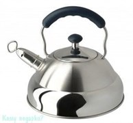 Чайник с комбинированной ручкой и свистком, Regent Inox, 93-2505B