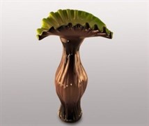 Стеклянная ваза, h=49 см