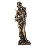 Фигура декоративная Фортуна цвет: золото W11L10H38см